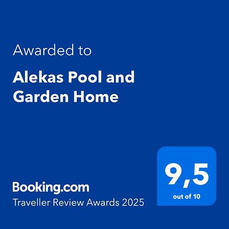 Alekas Pool And Garden Home Paphos Eksteriør bilde