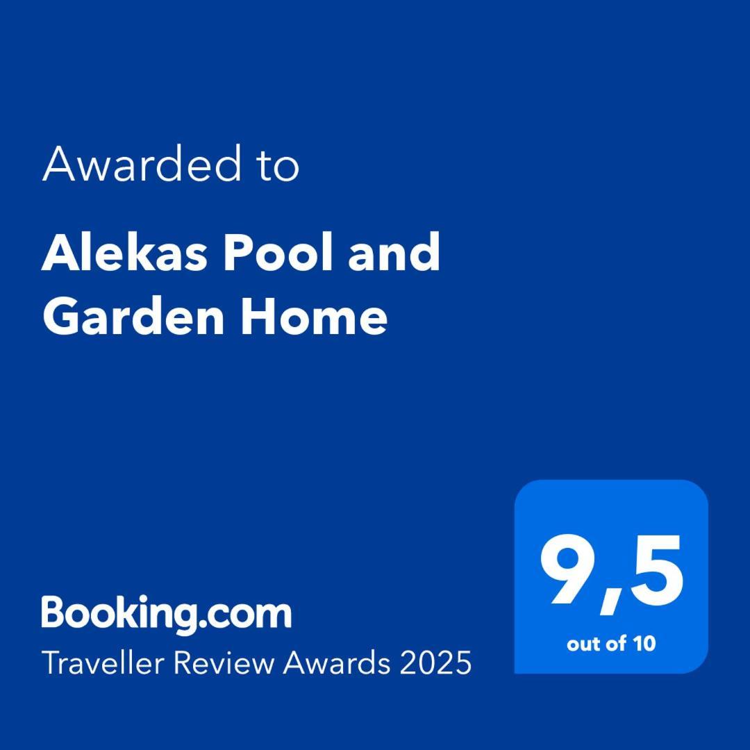 Alekas Pool And Garden Home Paphos Eksteriør bilde