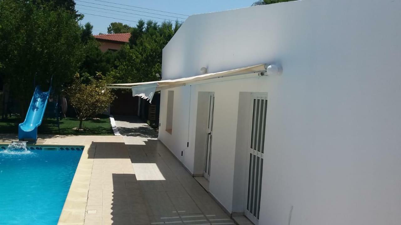 Alekas Pool And Garden Home Paphos Eksteriør bilde